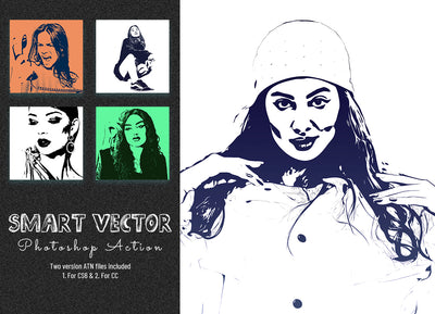 16 Vector Photoshop Actions Bundle - Artixty