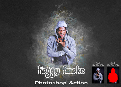 11-In-1 Smoke Photoshop Actions Bundle - Artixty