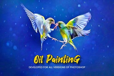 The 10-in-1 Fabulous Oil Paint Effects Bundle-Add-Ons-Artixty