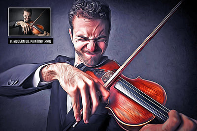 The 10-in-1 Fabulous Oil Paint Effects Bundle-Add-Ons-Artixty
