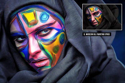 The 10-in-1 Fabulous Oil Paint Effects Bundle-Add-Ons-Artixty