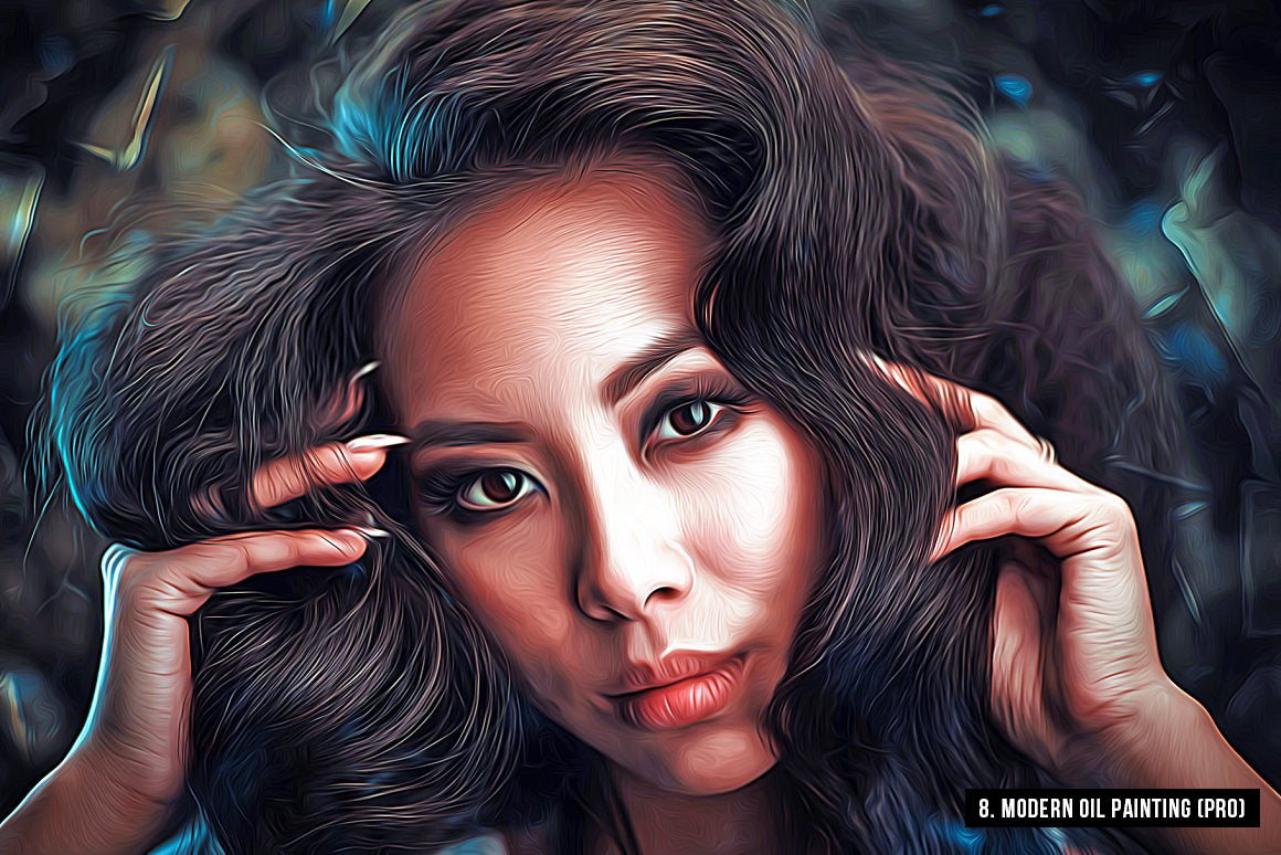 The 10-in-1 Fabulous Oil Paint Effects Bundle-Add-Ons-Artixty