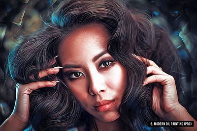 The 10-in-1 Fabulous Oil Paint Effects Bundle-Add-Ons-Artixty
