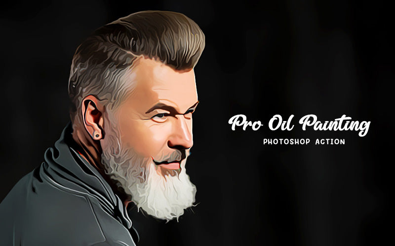 Digital Oil Art Photoshop Actions