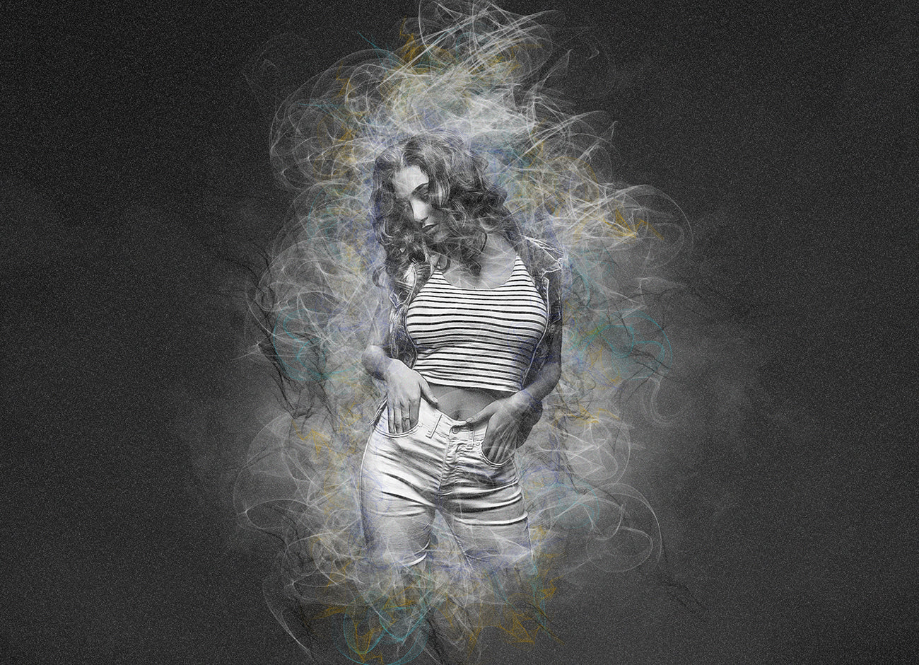 11-In-1 Smoke Photoshop Actions Bundle - Artixty