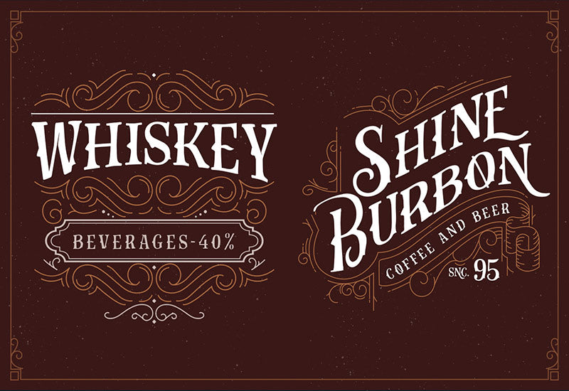 The Massive Vintage Font Bundle - 15 Fonts - Artixty