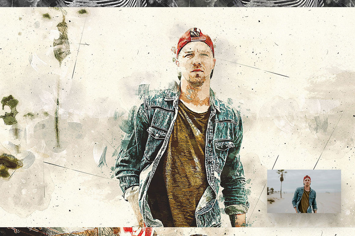 Amazing Artistic Photoshop Actions Bundle - Artixty