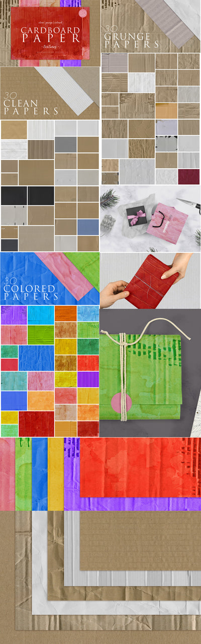 The 2350 Epic Paper Backgrounds & Textures Bundle - Artixty