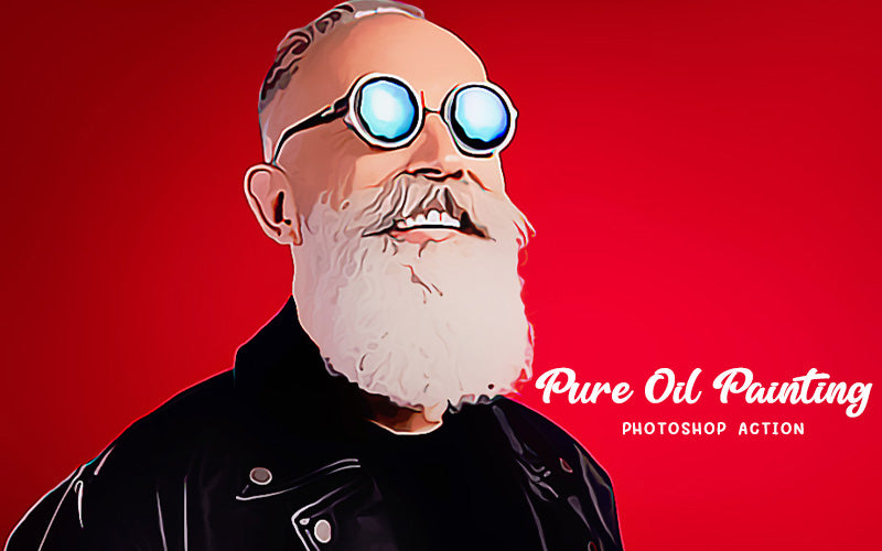Digital Oil Art Photoshop Actions