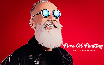 Digital Oil Art Photoshop Actions