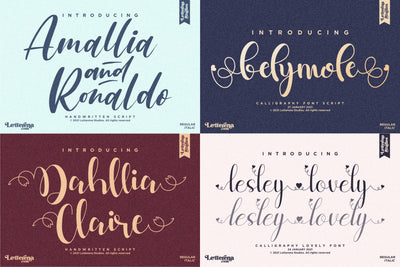 The Aristocratic Font Mega Bundle - 144 Classic Fonts-Fonts-Artixty