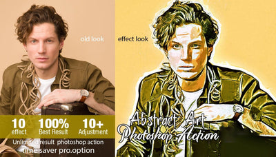 The Dynamic Photoshop Actions Bundle - 40 Exclusive Sets-Add-Ons-Artixty