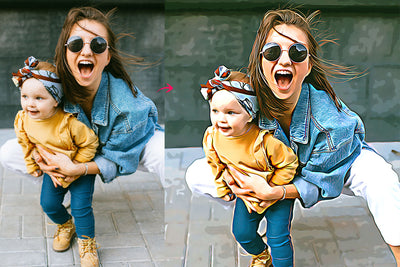 OIL PAINTING PHOTOSHOP ACTIONS BUNDLE