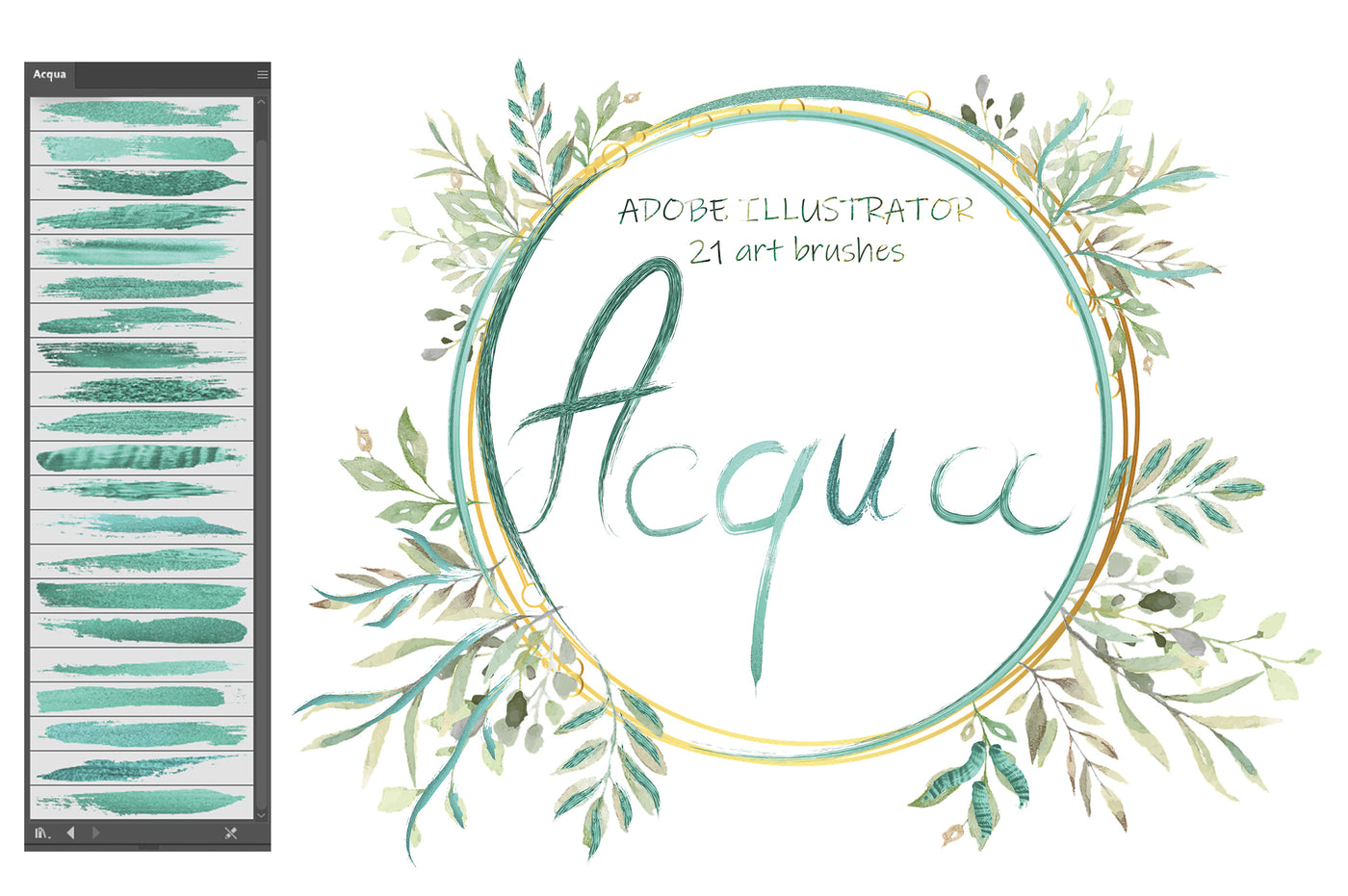 700+ Colourful Illustrator Brushes Bundle-Add-Ons-Artixty