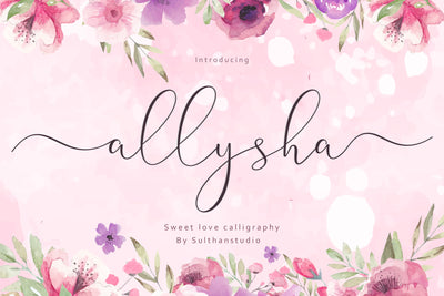 The Swashy Font Bundle - 54 Fonts - Artixty