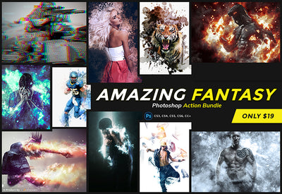 Amazing Fantasy Photoshop Actions Bundle-Add-Ons-Artixty