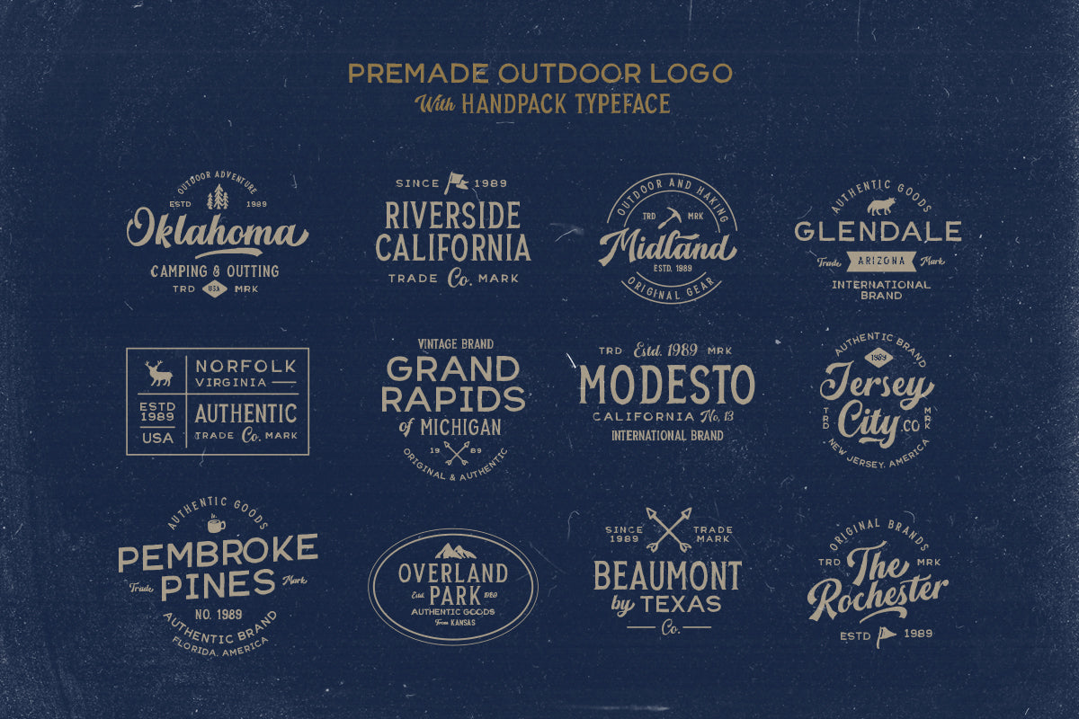 The Handpack Font Collection-Fonts-Artixty