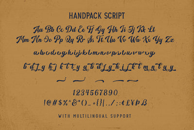 The Handpack Font Collection-Fonts-Artixty