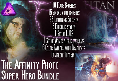 The Affinity Photo Super Hero Package-Add-Ons-Artixty