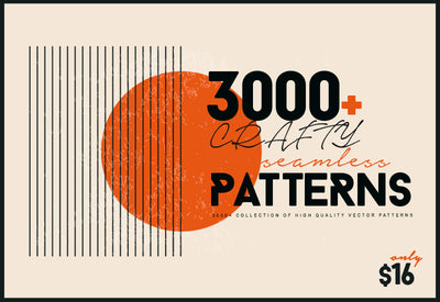 3000+ Crafty Seamless Patterns Bundle-Graphics-Artixty