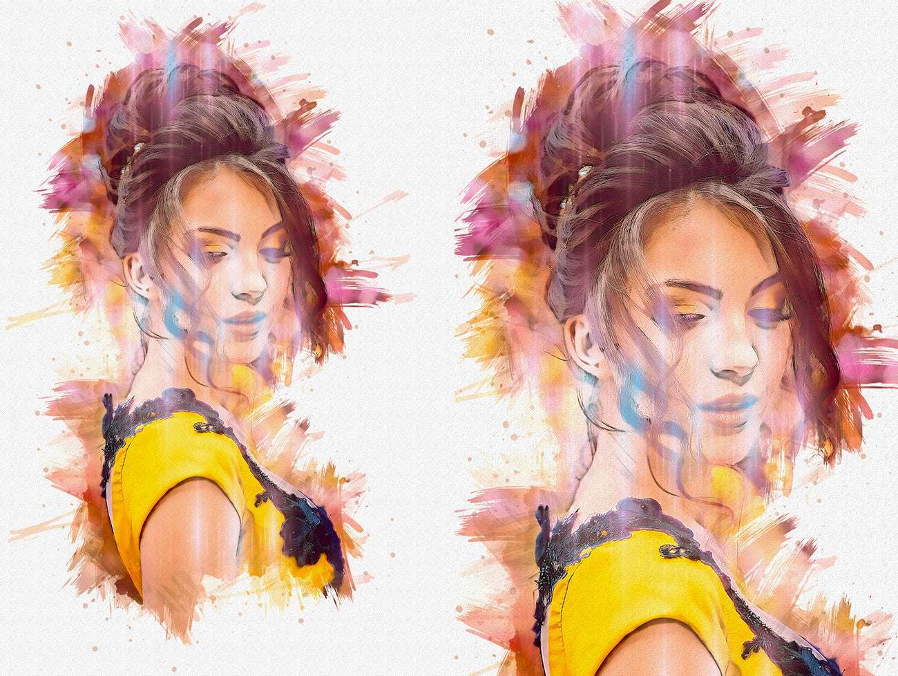 The Professional Bundle Of 15 Photoshop Actions