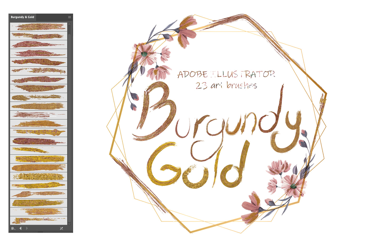 700+ Colourful Illustrator Brushes Bundle-Add-Ons-Artixty