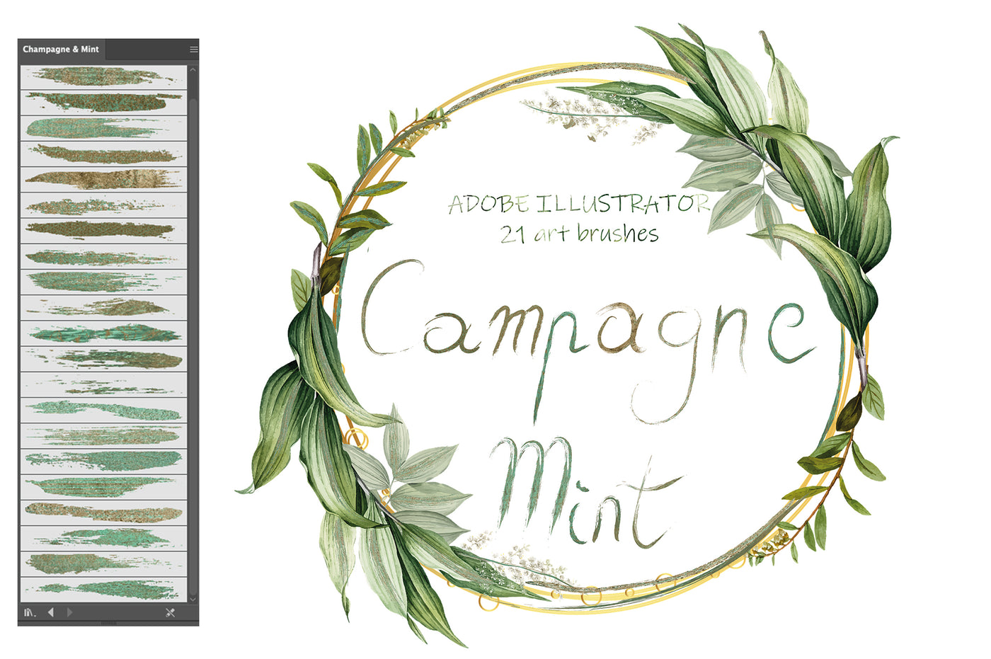 700+ Colourful Illustrator Brushes Bundle-Add-Ons-Artixty