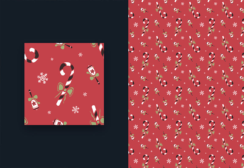 220 Christmas Holiday Seamless Patterns Bundle-Graphics-Artixty