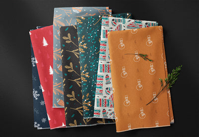 220 Christmas Holiday Seamless Patterns Bundle-Graphics-Artixty