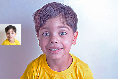 Digital Oil Painting Photoshop Actions Bundle