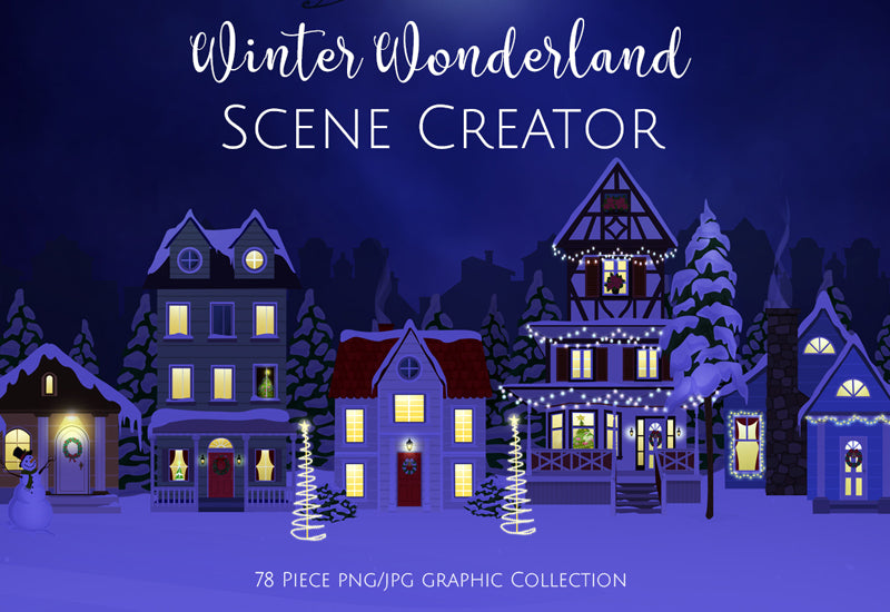 The Mega Winter Holiday Design Bundle - Artixty