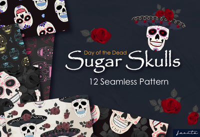 120 Halloween Seamless Patterns Bundle-Graphics-Artixty