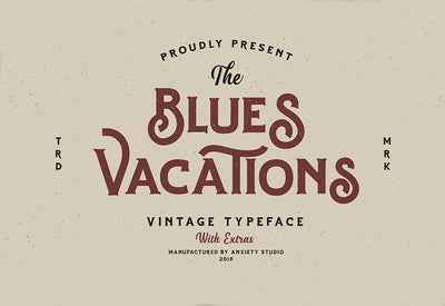 The Massive Vintage Font Bundle - 15 Fonts - Artixty