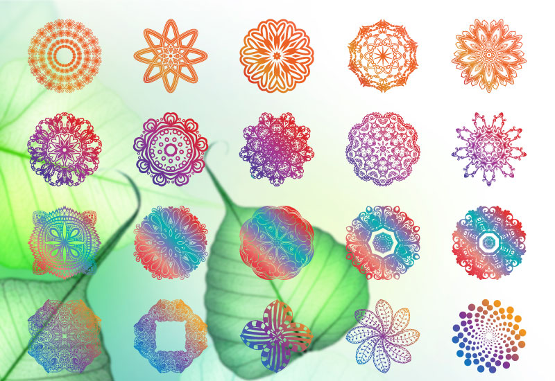 200+ Spiritual Mandala Illustrations Bundle-Graphics-Artixty