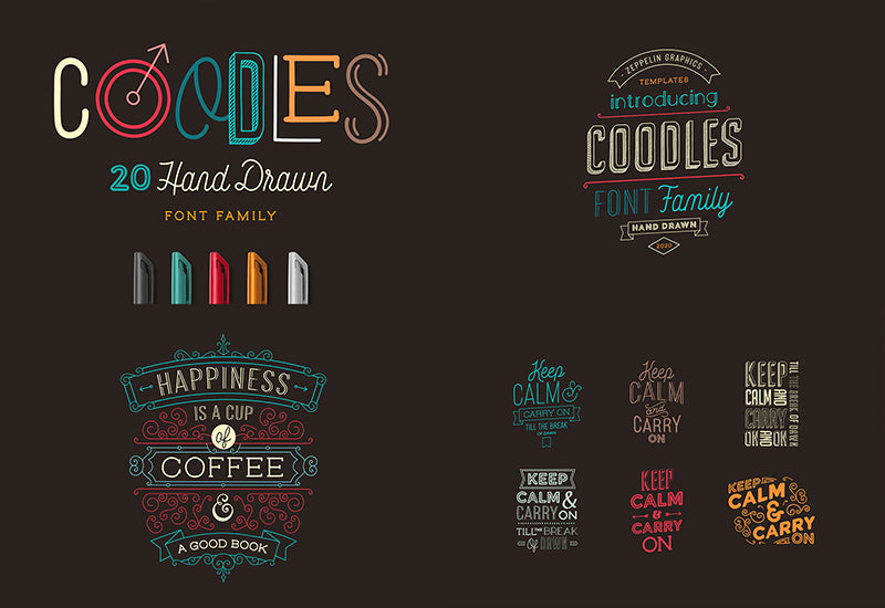The Diversity Font Bundle - 72 Premium Fonts-Fonts-Artixty