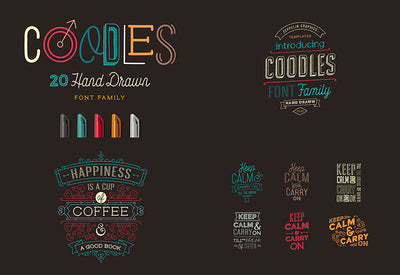 The Diversity Font Bundle - 72 Premium Fonts-Fonts-Artixty