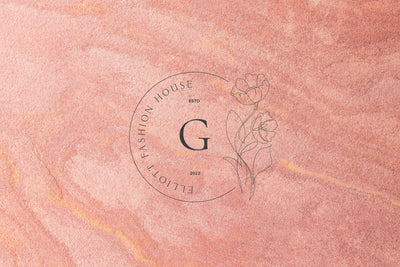 520 A to Z Floral Handmade Logos Bundle