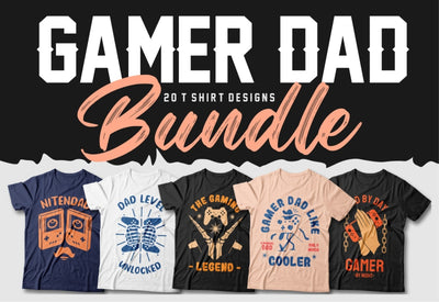 The Fancy T-Shirt Designs Bundle - 375+ Designs-Templates-Artixty