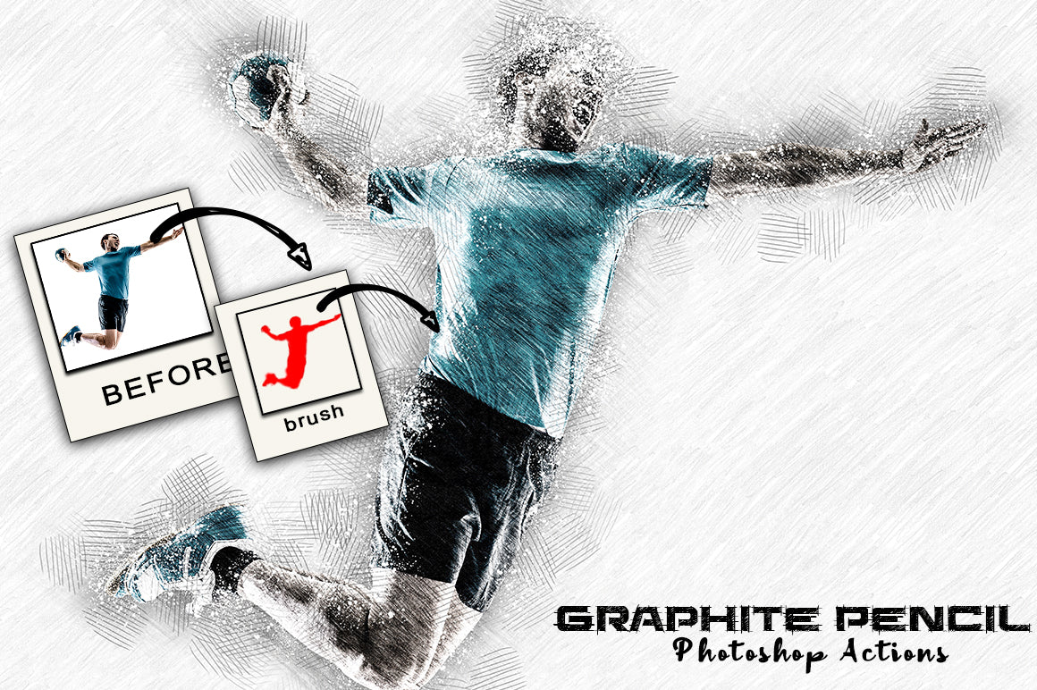 The 30-in-1 Modern Sketch Photoshop Actions Bundle-Add-Ons-Artixty
