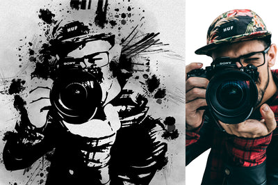 The 30-in-1 Modern Sketch Photoshop Actions Bundle-Add-Ons-Artixty