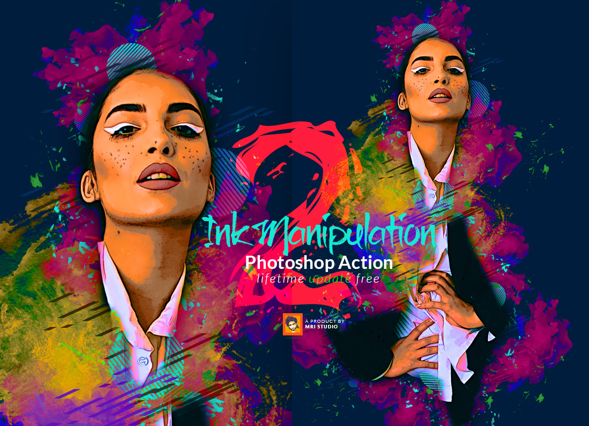 The Professional Bundle Of 15 Photoshop Actions