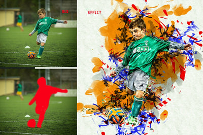 The Professional Bundle Of 15 Photoshop Actions