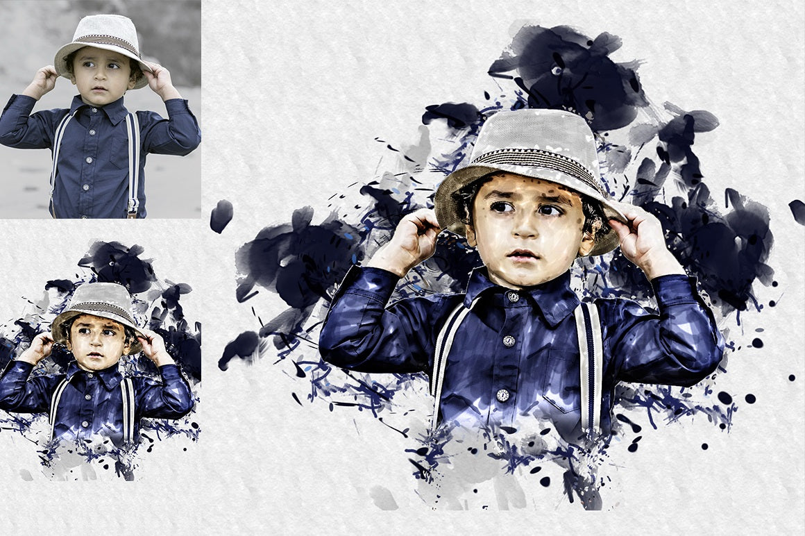The Professional Bundle Of 15 Photoshop Actions