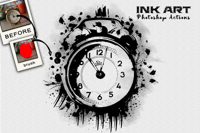 The 30-in-1 Modern Sketch Photoshop Actions Bundle-Add-Ons-Artixty
