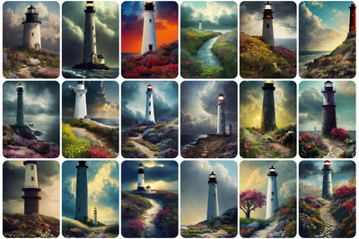 120+ Spectacular Lighthouse Images Bundle - Artixty