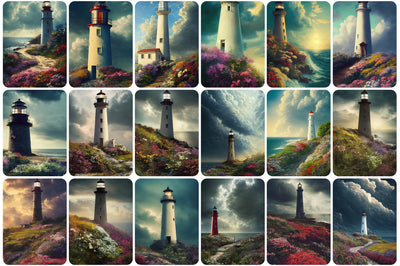 120+ Spectacular Lighthouse Images Bundle - Artixty