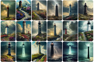 120+ Spectacular Lighthouse Images Bundle - Artixty