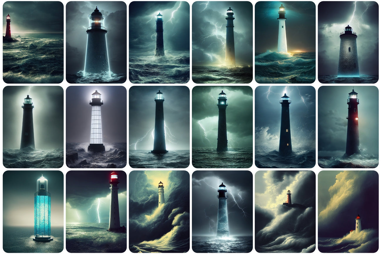 120+ Spectacular Lighthouse Images Bundle - Artixty