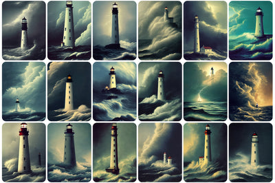 120+ Spectacular Lighthouse Images Bundle - Artixty