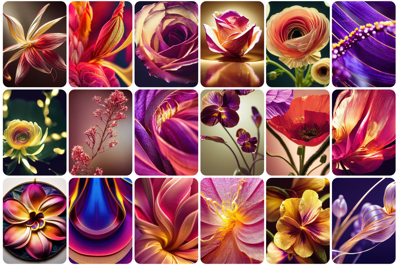 157 Macro Flower Images Bundle - Artixty
